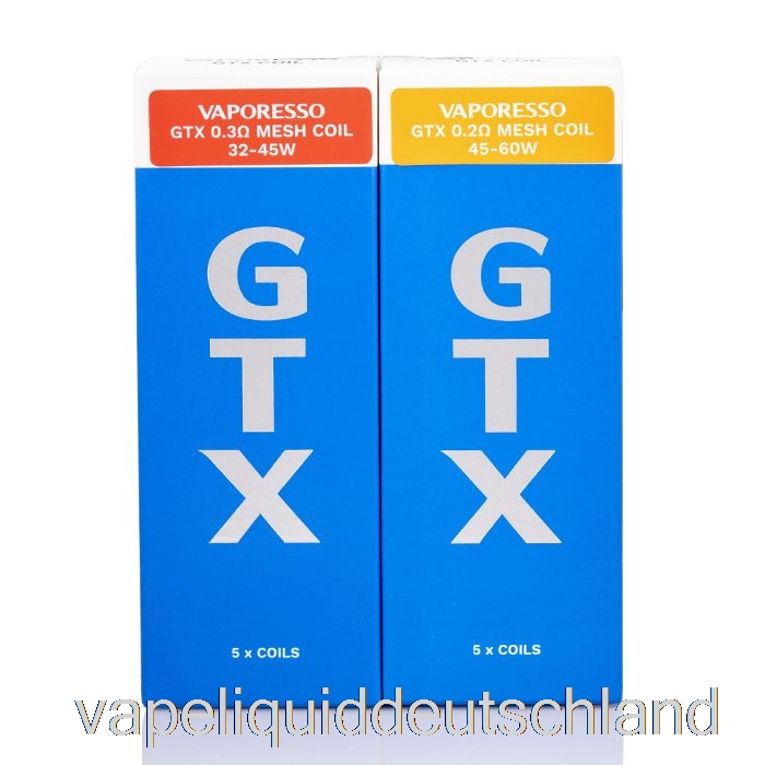 Vaporesso GTX Ersatzspulen 0,15 Ohm GTX Mesh Spulen Vape Deutschland
